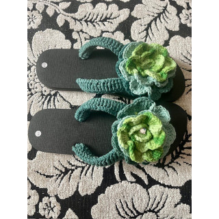 Sandales en crochet - Élégance artisanale et confort naturel