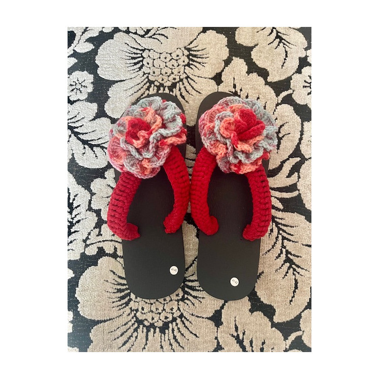 Sandales en crochet - Élégance artisanale et confort naturel