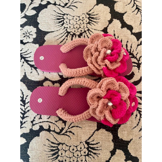 Sandales en crochet - Élégance artisanale et confort naturel