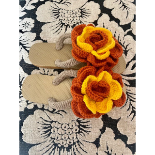 Sandales en crochet - Élégance artisanale et confort naturel