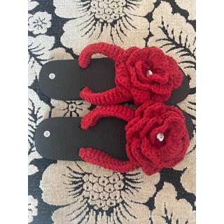 Sandales en crochet - Élégance artisanale et confort naturel
