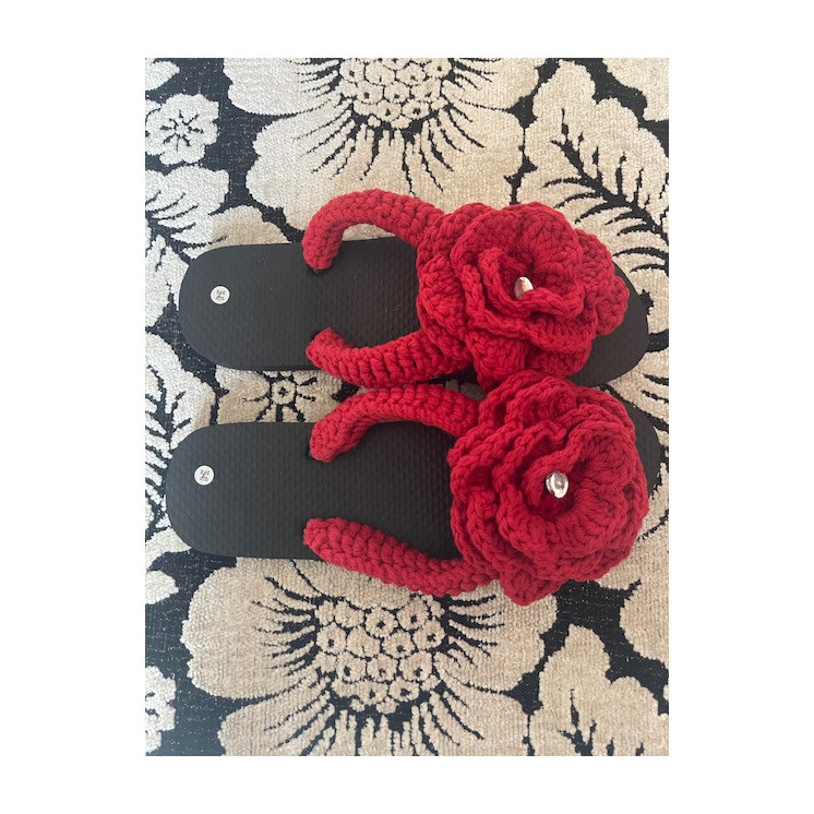 Sandales en crochet - Élégance artisanale et confort naturel