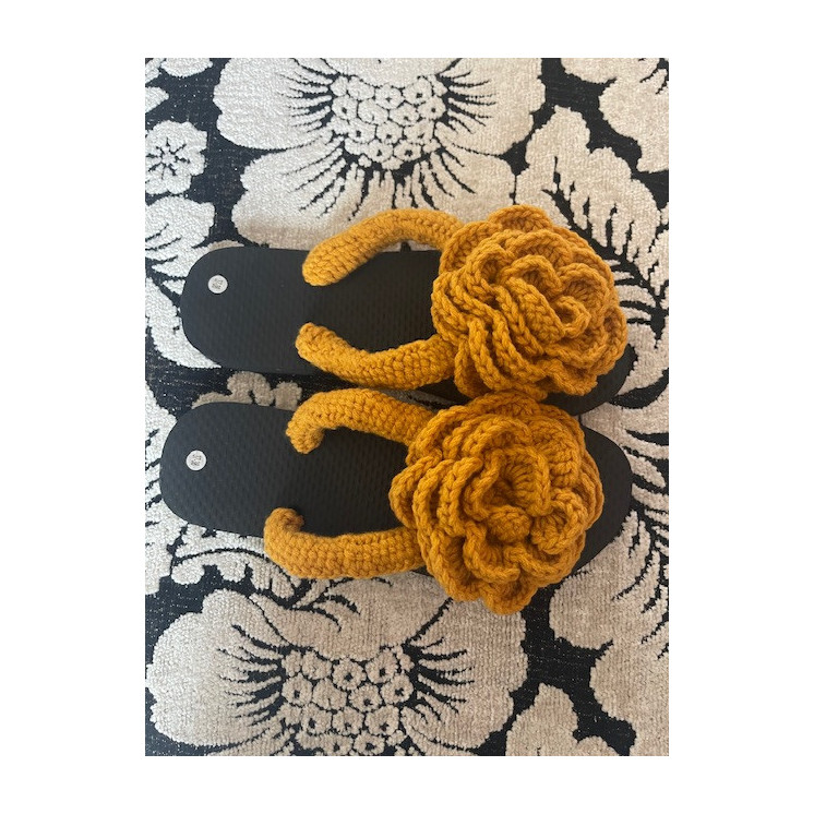 Sandales en crochet - Élégance artisanale et confort naturel