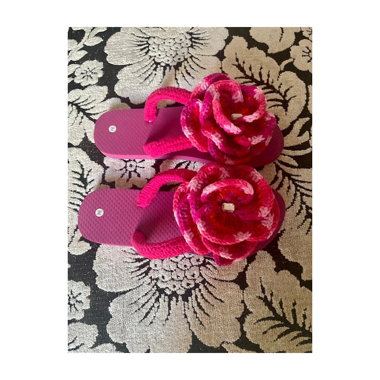 Sandales en crochet - Élégance artisanale et confort naturel