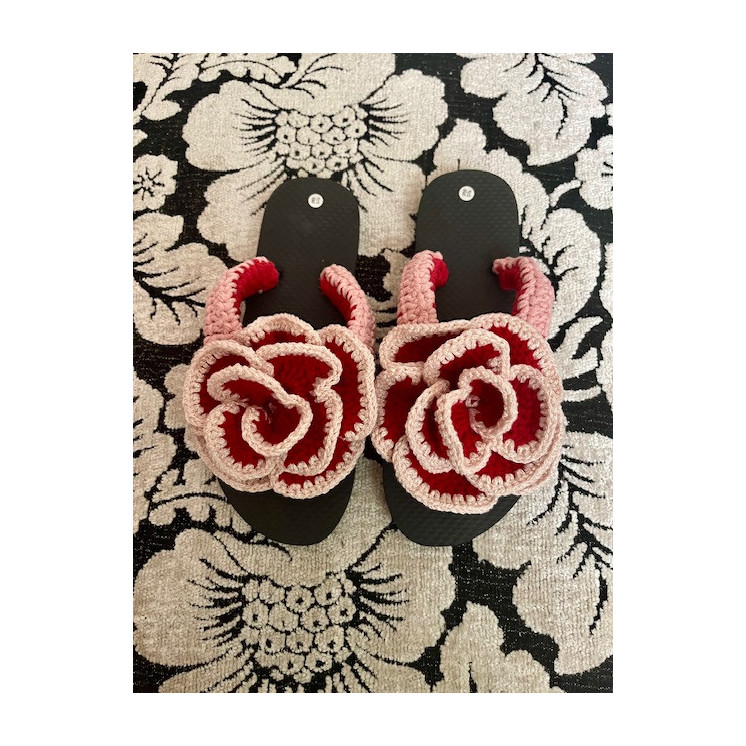 Sandales en crochet - Élégance artisanale et confort naturel