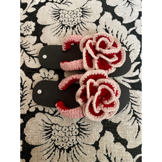 Sandales en crochet - Élégance artisanale et confort naturel
