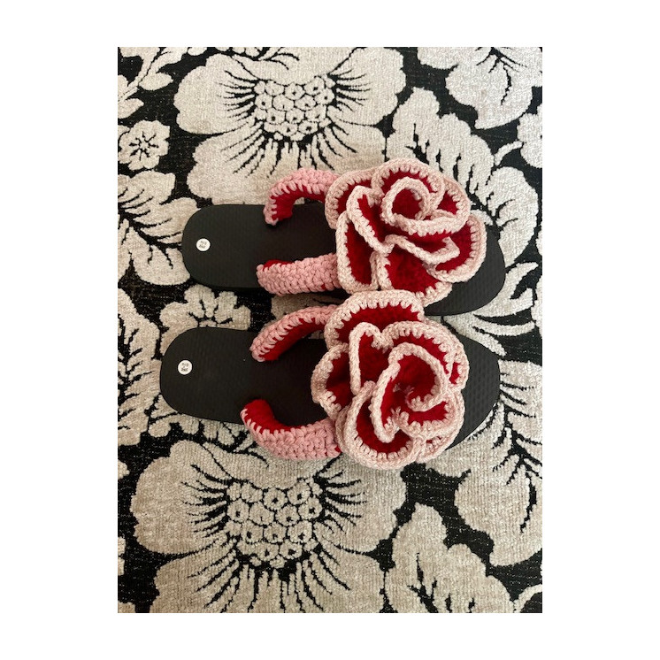 Sandales en crochet - Élégance artisanale et confort naturel