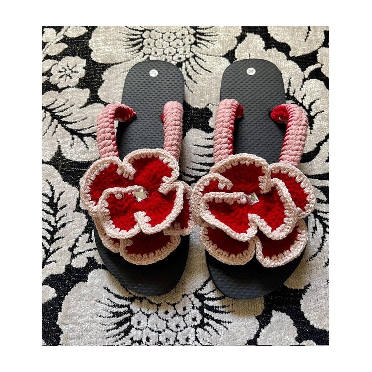 Sandales en crochet - Élégance artisanale