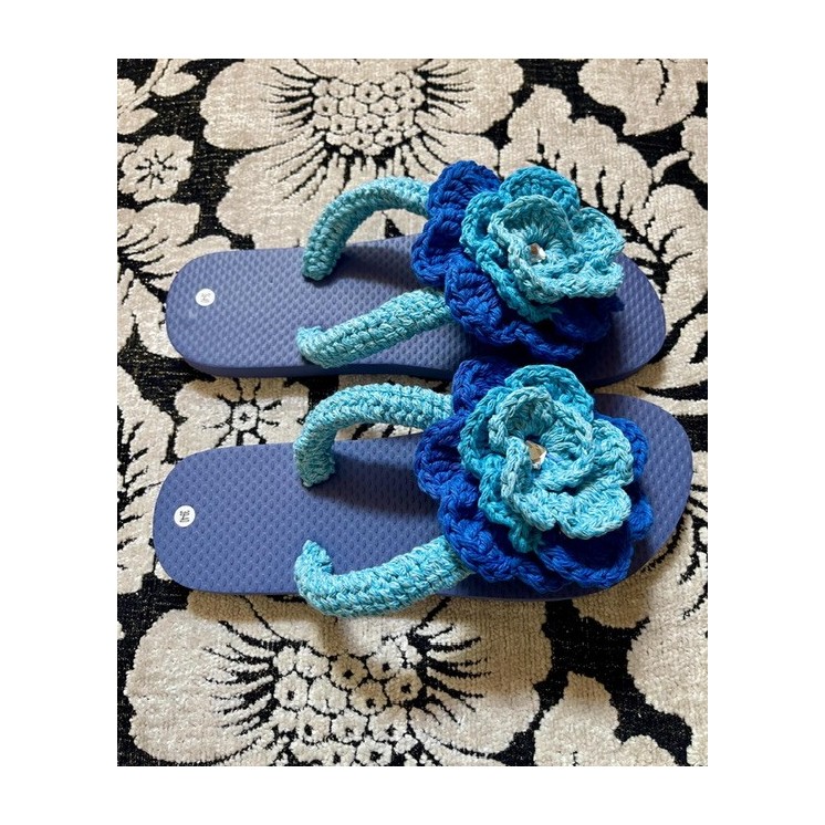Sandales en crochet - Élégance artisanale