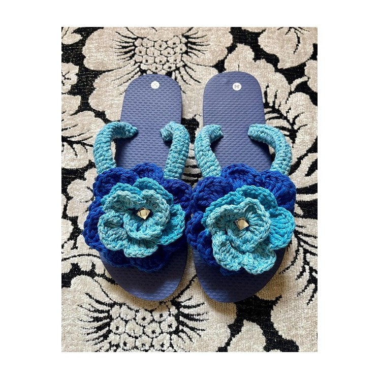 Sandales en crochet - Élégance artisanale
