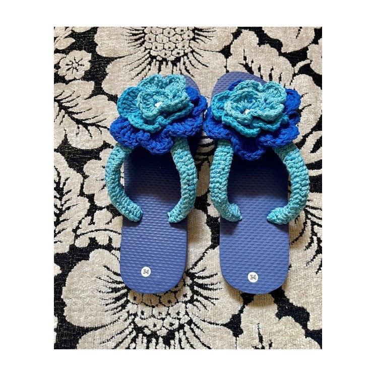Sandales en crochet - Élégance artisanale