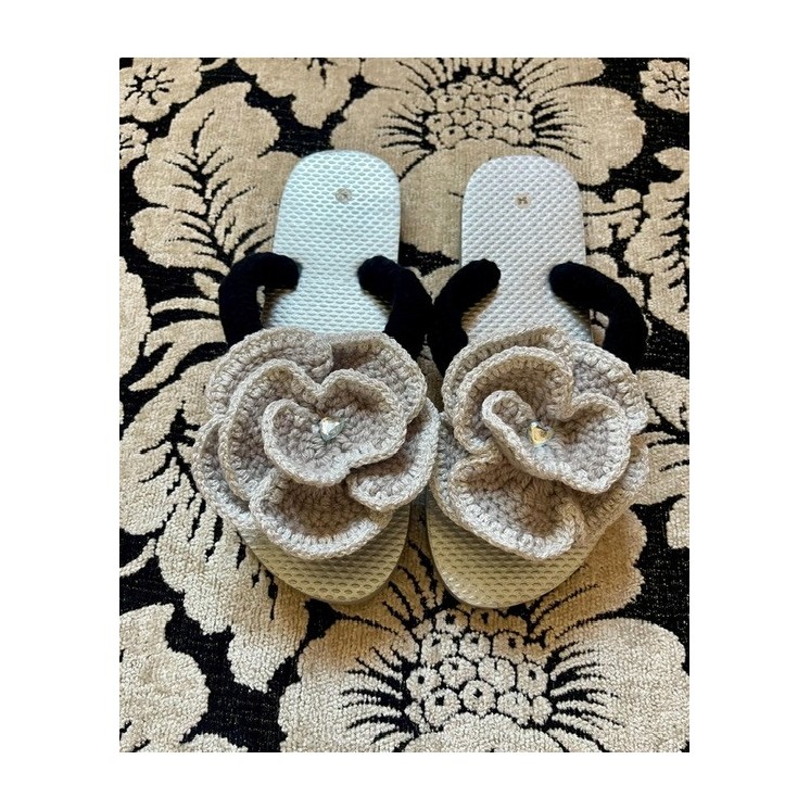 Sandales en crochet - Élégance artisanale