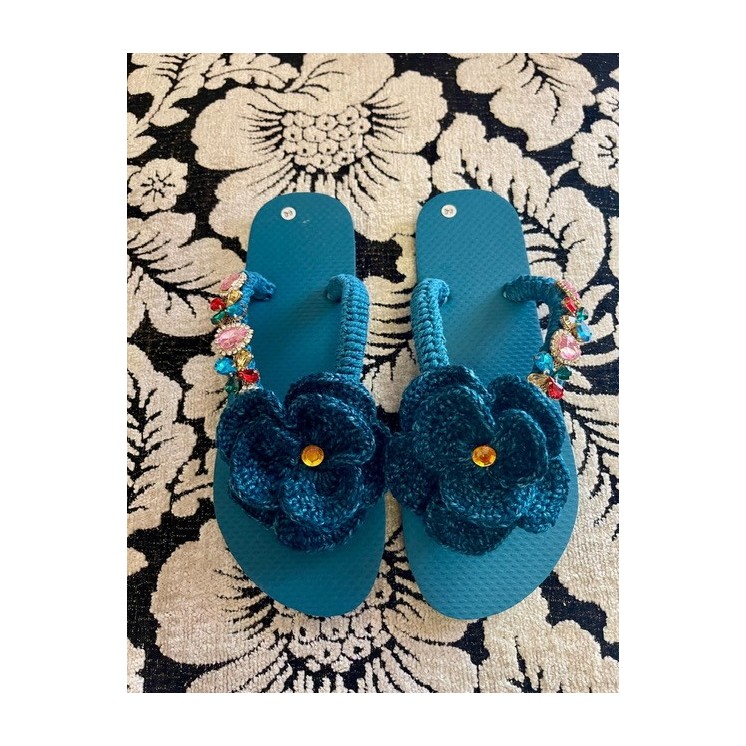 Sandales en crochet - Élégance artisanale