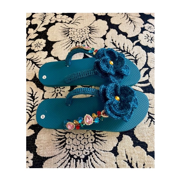 Sandales en crochet - Élégance artisanale