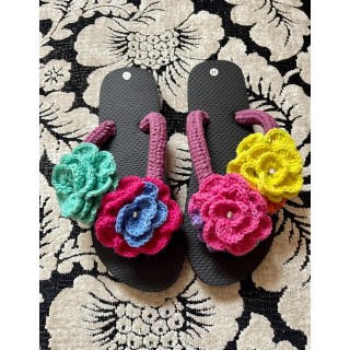 Sandales en crochet - Élégance artisanale