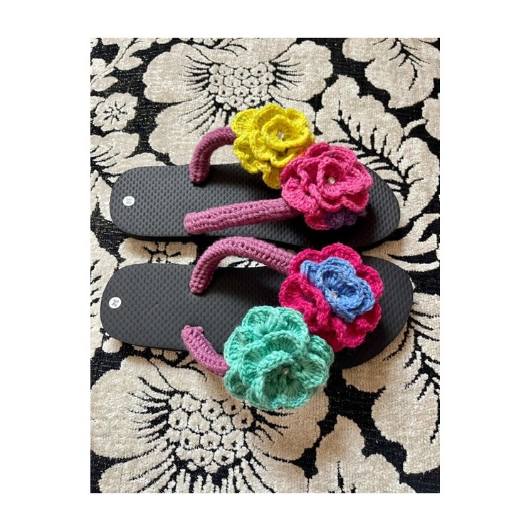 Sandales en crochet - Élégance artisanale