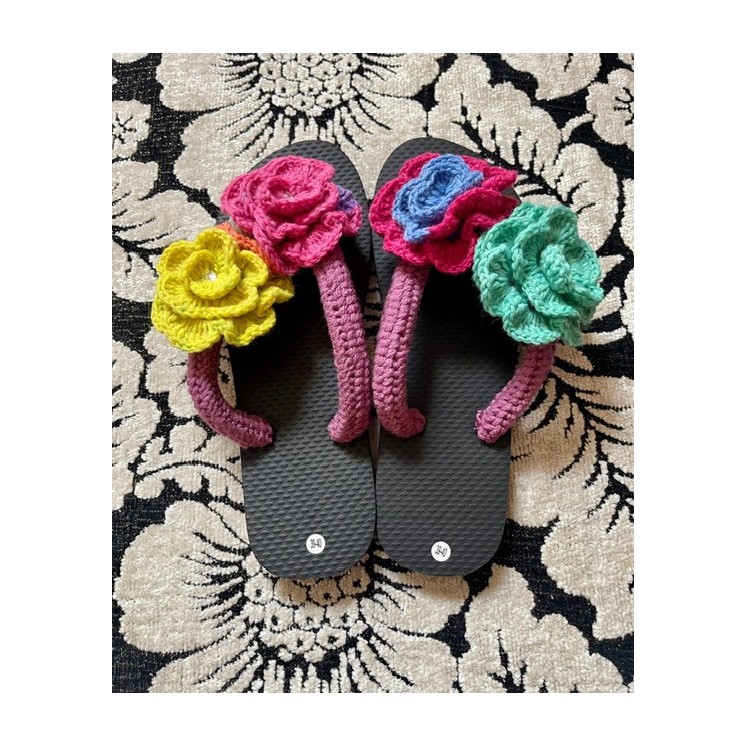 Sandales en crochet - Élégance artisanale