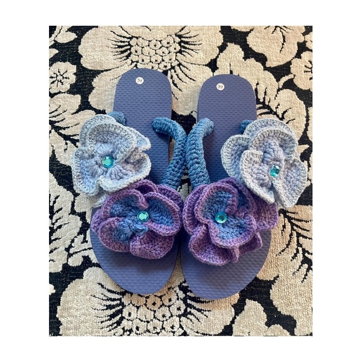 Sandales en crochet - Élégance artisanale