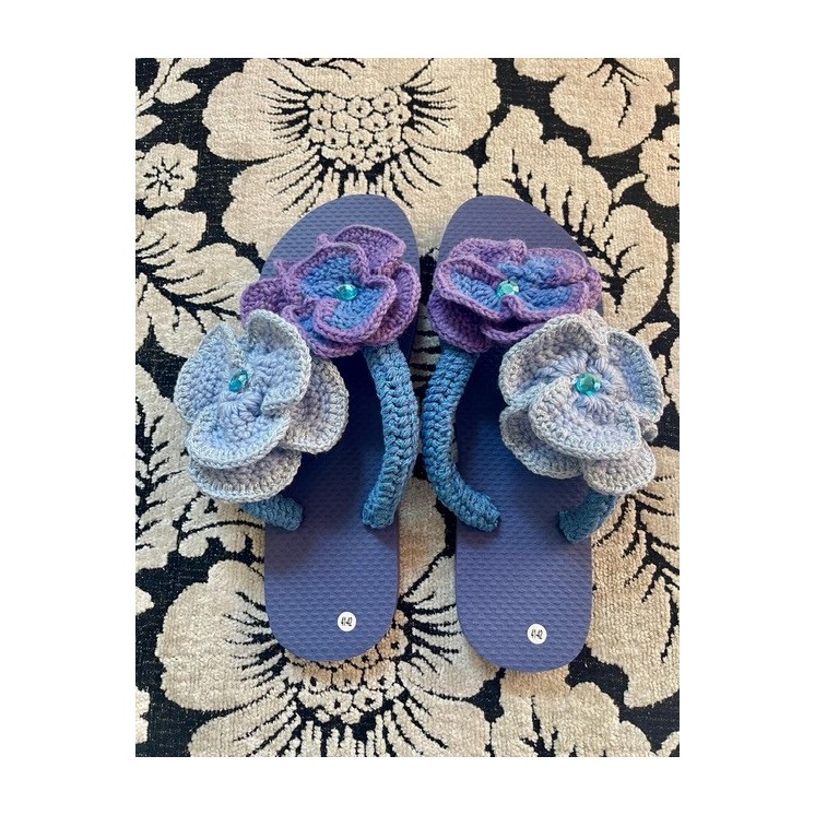 Sandales en crochet - Élégance artisanale