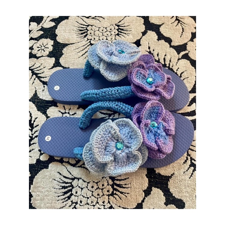 Sandales en crochet - Élégance artisanale