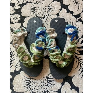 Sandales en crochet - Élégance artisanale