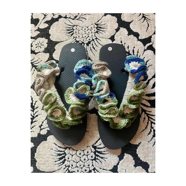 Sandales en crochet - Élégance artisanale