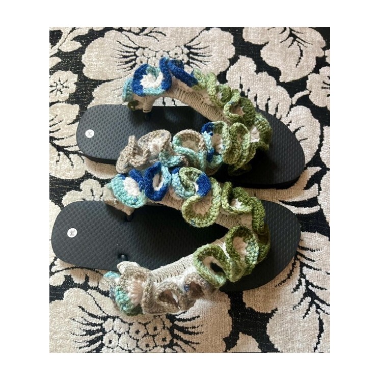 Sandales en crochet - Élégance artisanale