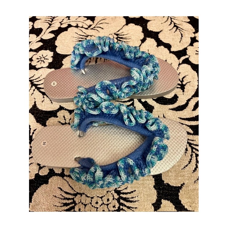 Sandales en crochet - Élégance artisanale
