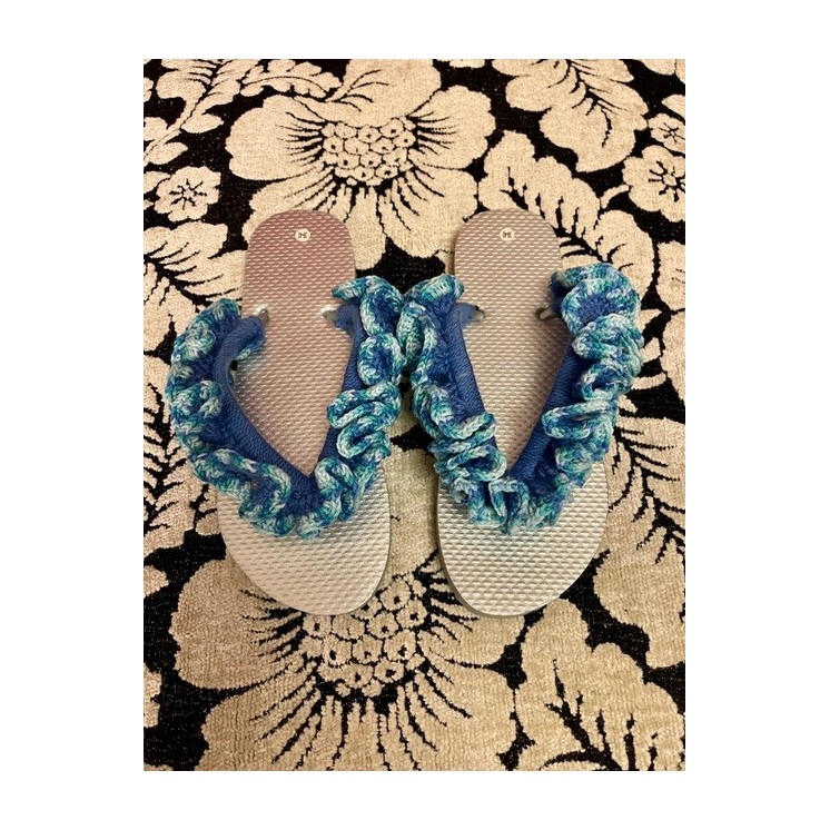 Sandales en crochet - Élégance artisanale