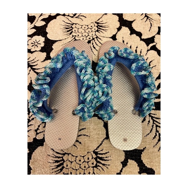 Sandales en crochet - Élégance artisanale