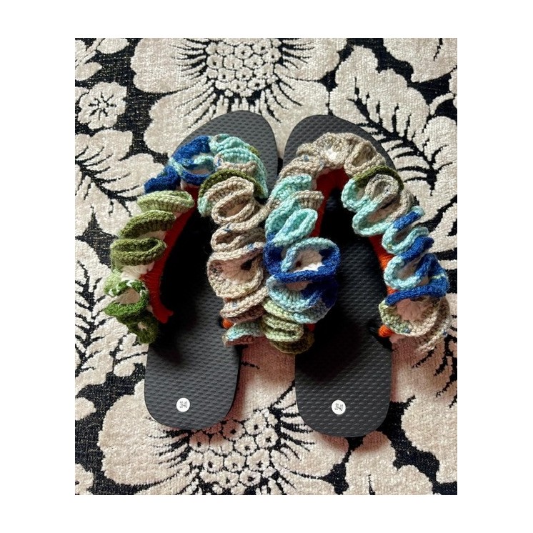 Sandales en crochet - Élégance artisanale
