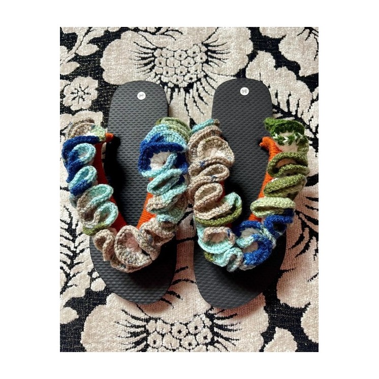 Sandales en crochet - Élégance artisanale