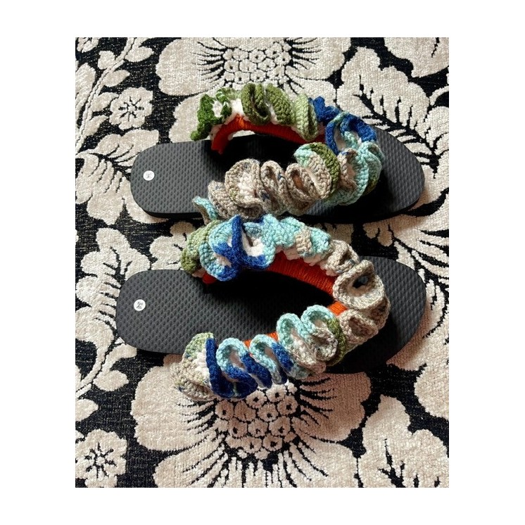 Sandales en crochet - Élégance artisanale