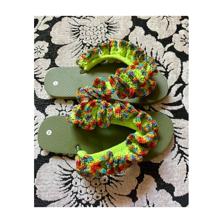 Sandales en crochet - Élégance artisanale