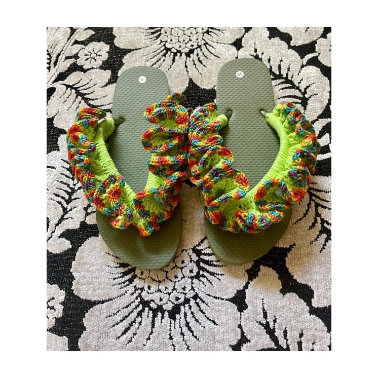 Sandales en crochet - Élégance artisanale