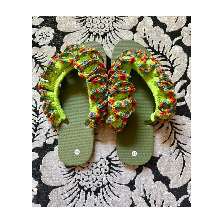 Sandales en crochet - Élégance artisanale