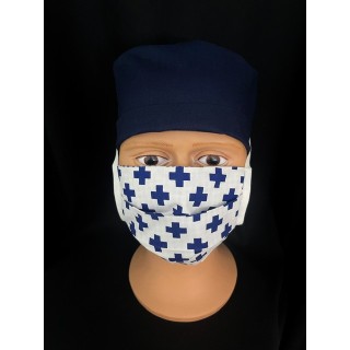 Masque Chirurgical en Tissu Réutilisable – Confort & Protection | Le Monde du Calot