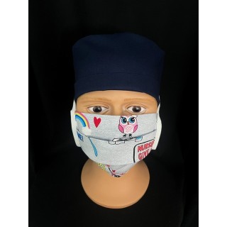 Masque Chirurgical en Tissu Réutilisable – Confort & Protection | Le Monde du Calot
