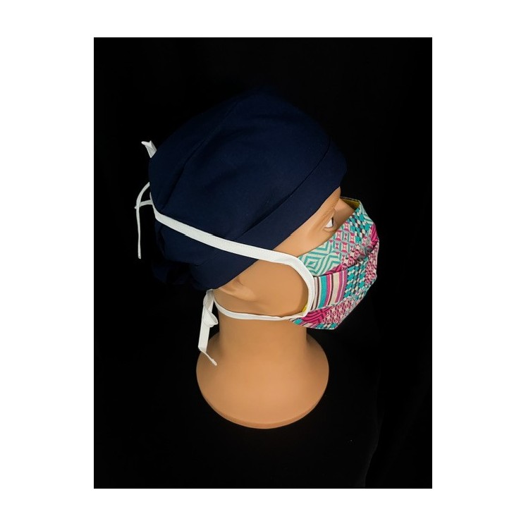 Masque Chirurgical en Tissu Réutilisable – Confort & Protection | Le Monde du Calot