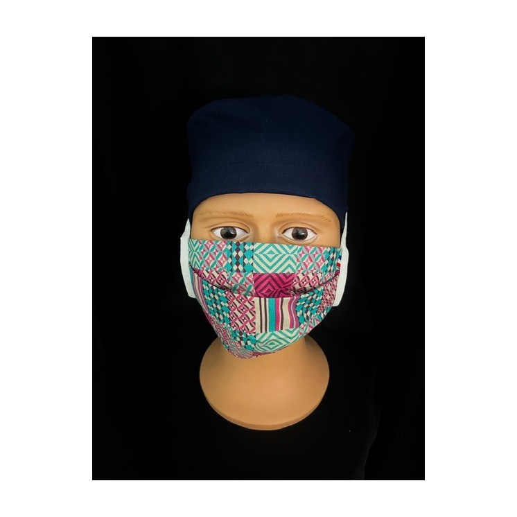Masque Chirurgical en Tissu Réutilisable – Confort & Protection | Le Monde du Calot