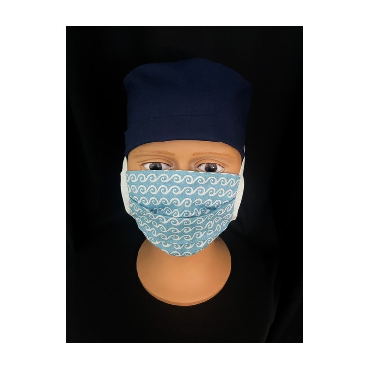 Masque Chirurgical en Tissu Réutilisable – Confort & Protection | Le Monde du Calot