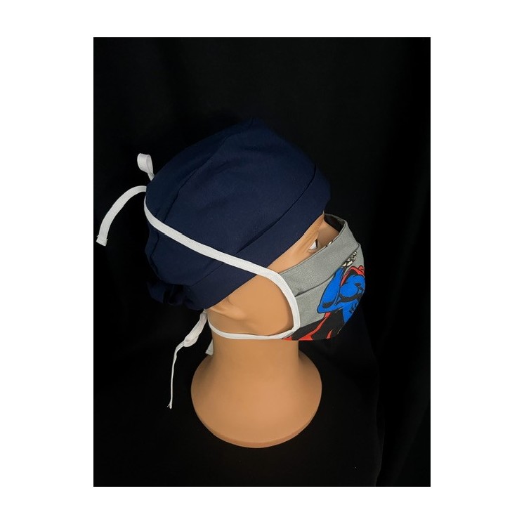 Masque Chirurgical en Tissu Réutilisable – Confort & Protection | Le Monde du Calot