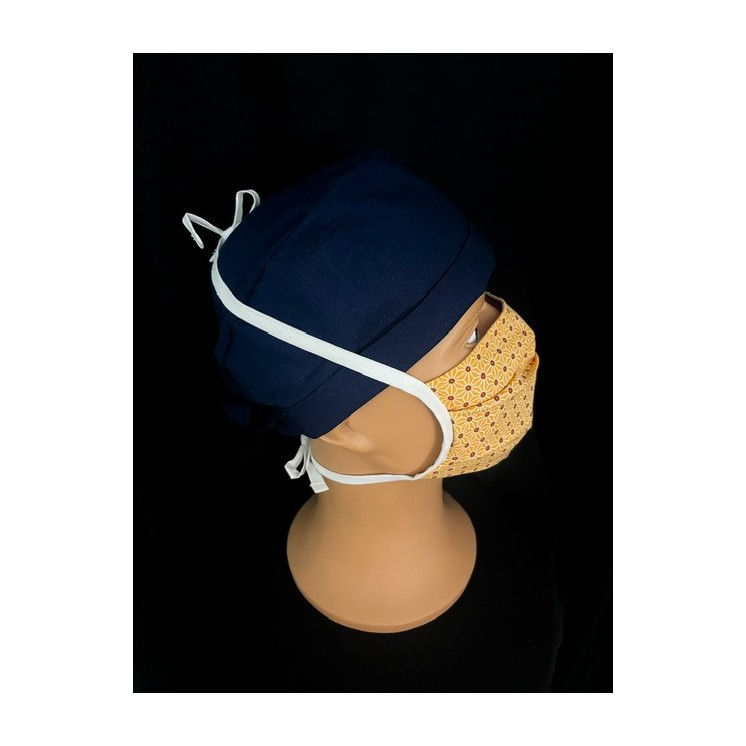 Masque Chirurgical en Tissu Réutilisable – Confort & Protection | Le Monde du Calot