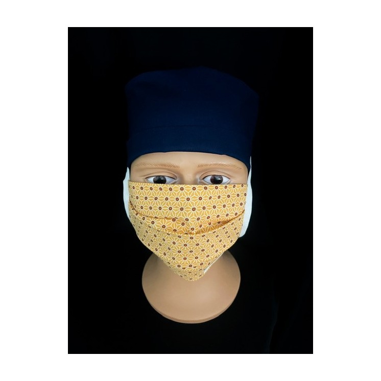 Masque Chirurgical en Tissu Réutilisable – Confort & Protection | Le Monde du Calot